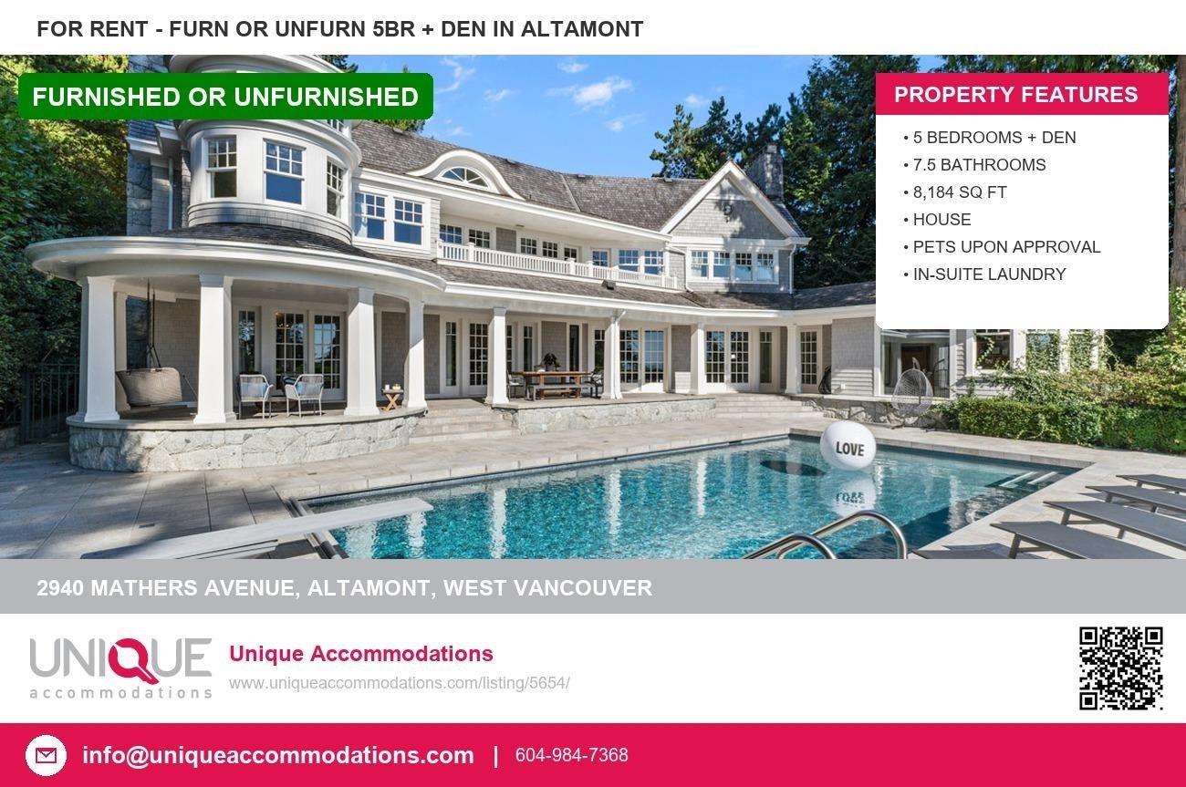 2940 Mathers Avenue, West Vancouver, BC, V7V 2K1