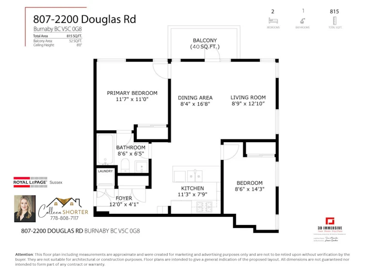 807-2200 Douglas Road, Burnaby, BC, V5C 5A7 - 30
