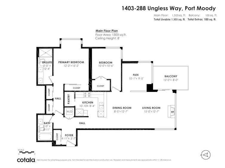1403-288 Ungless Way, Port Moody, BC, V3H 0C9 - 29
