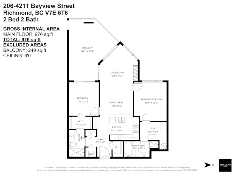 206-4211 Bayview Street, Richmond, BC, V7E 6T6 - 3