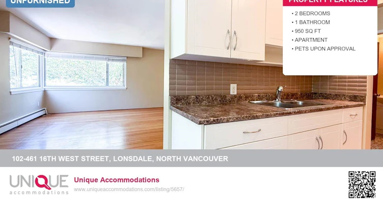 102-461 16th West Street, North Vancouver, BC, V7M 1V1