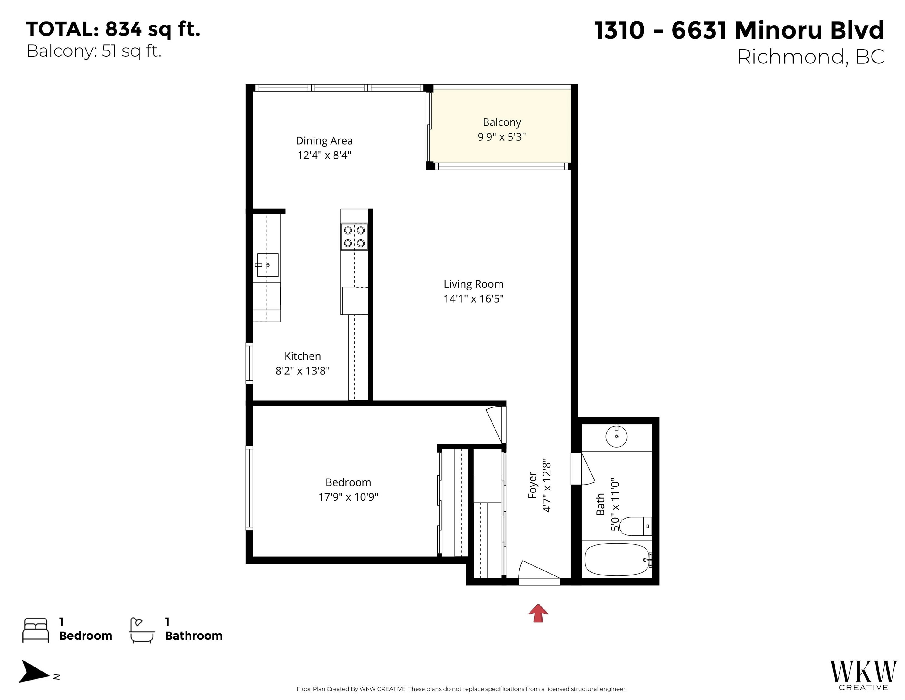 1310-6631 Minoru Boulevard, Richmond, BC, V6Y 1Z1 - 21