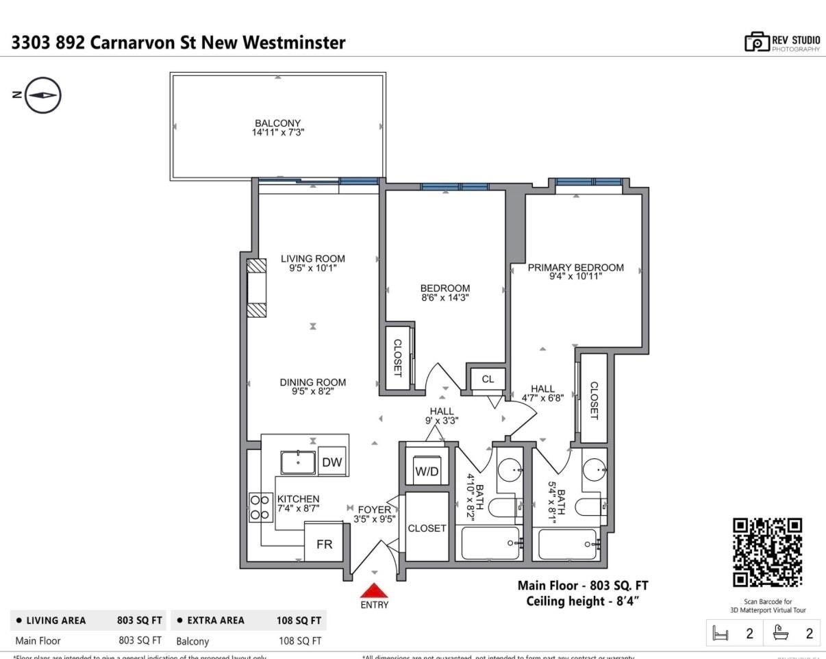3303-892 Carnarvon Street, New Westminster, BC, V3M 0C5 - 22