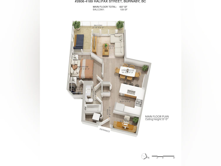 2806-4189 Halifax Street, Burnaby, BC, V5C 0H9 - 40