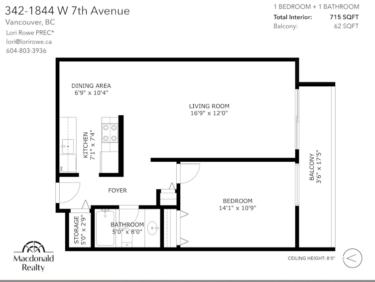 342-1844 W 7th Avenue, Vancouver, BC, V6J 1S8 - 18