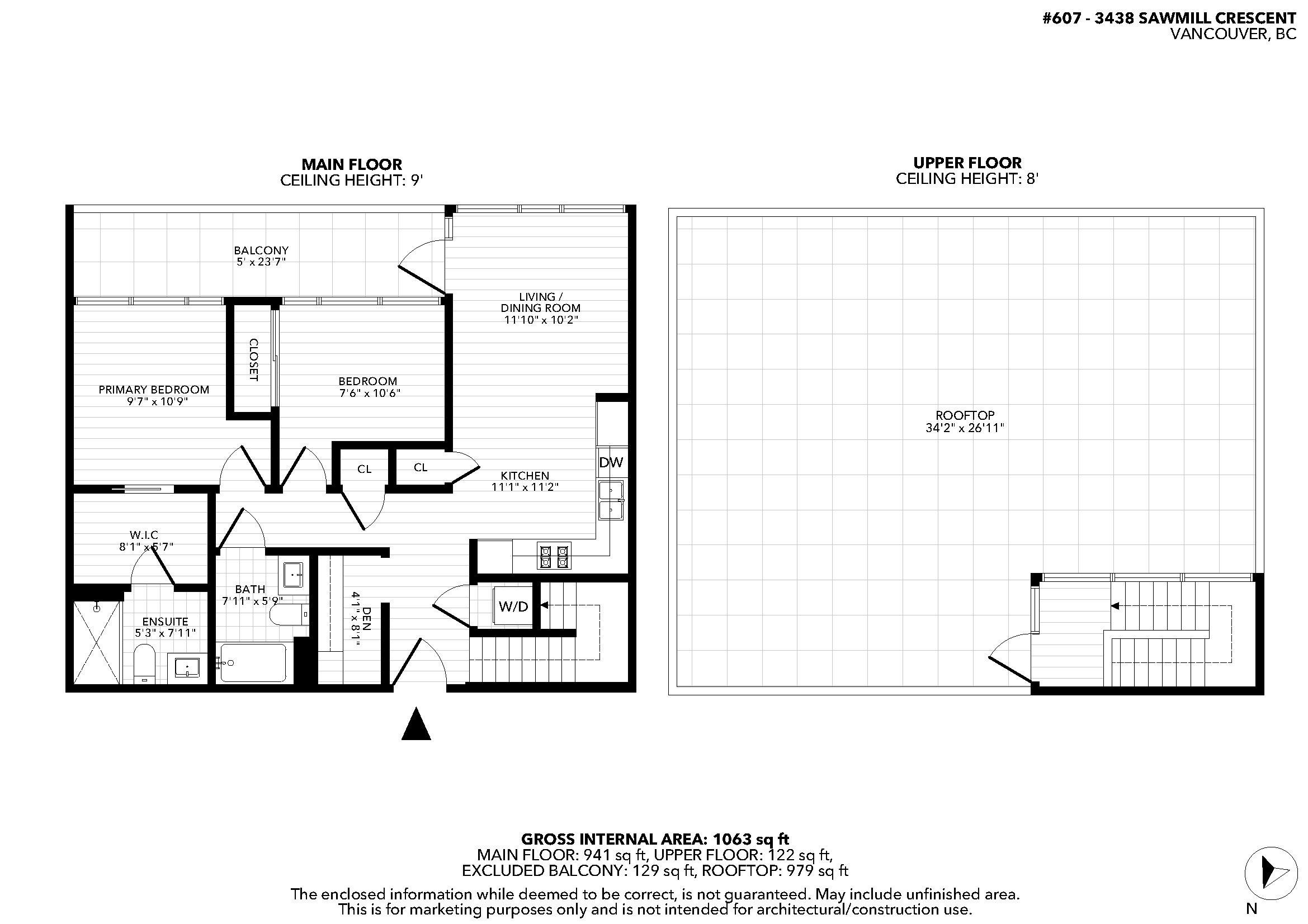 607-3438 Sawmill Crescent, Vancouver, BC, V5S 0E3 - 31