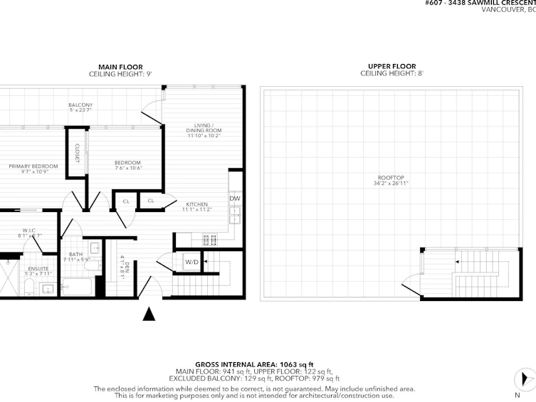 607-3438 Sawmill Crescent, Vancouver, BC, V5S 0E3 - 31