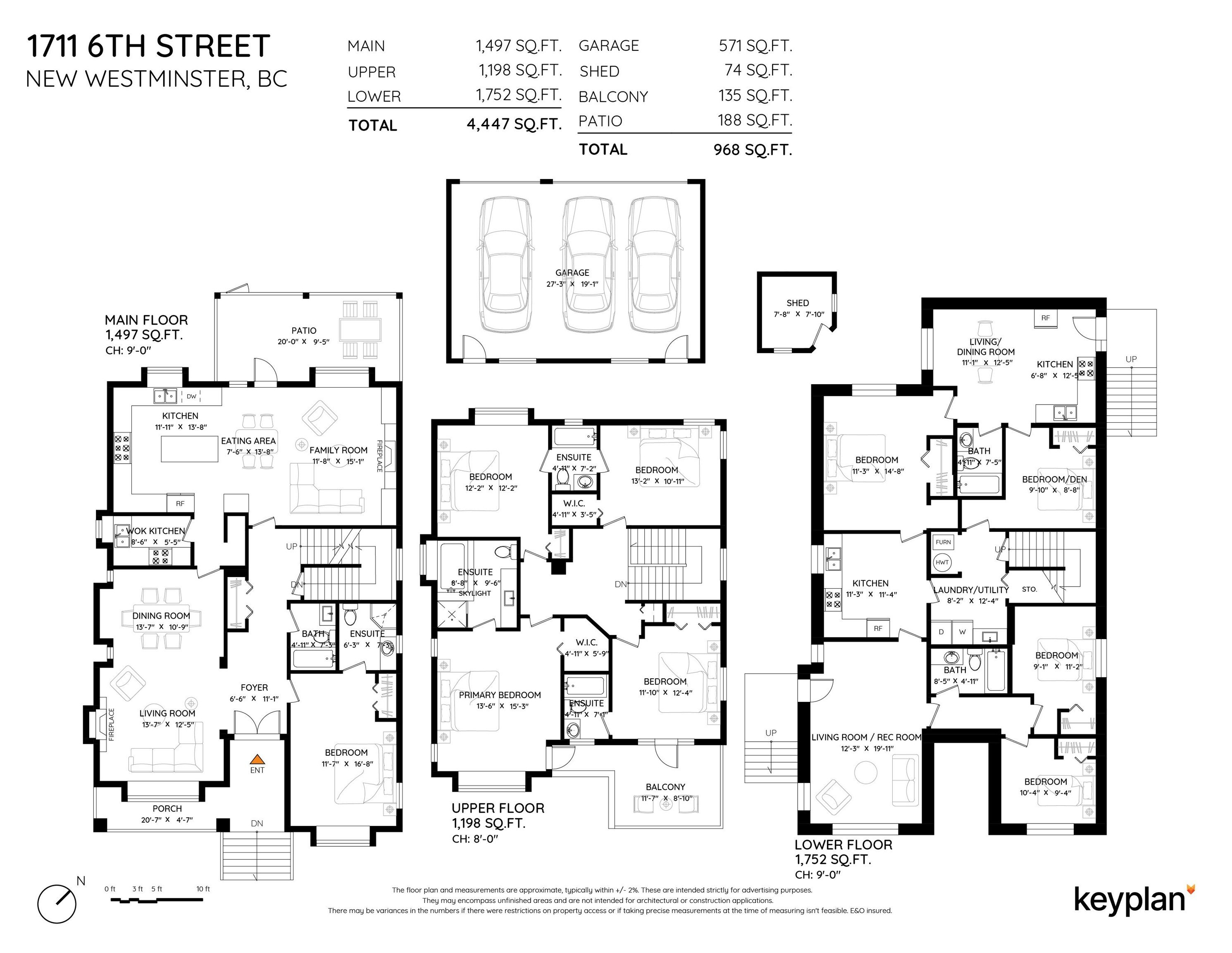 1711 Sixth Avenue, New Westminster, BC, V3M 2C8 - 2