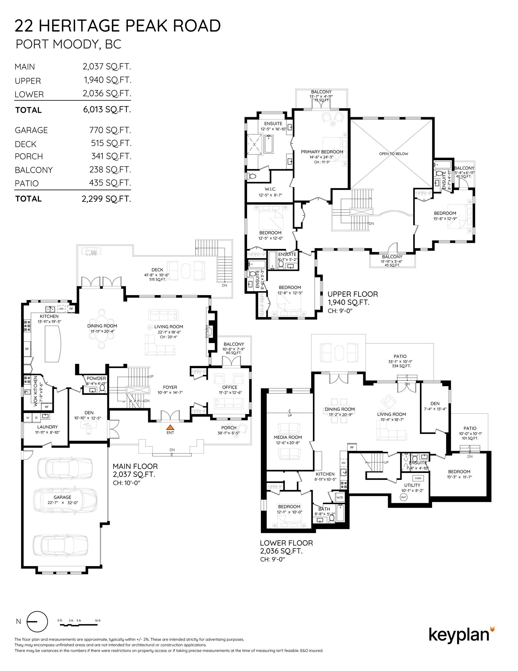 22 Heritage Peak Road, Port Moody, BC, V3H 0H5 - 40