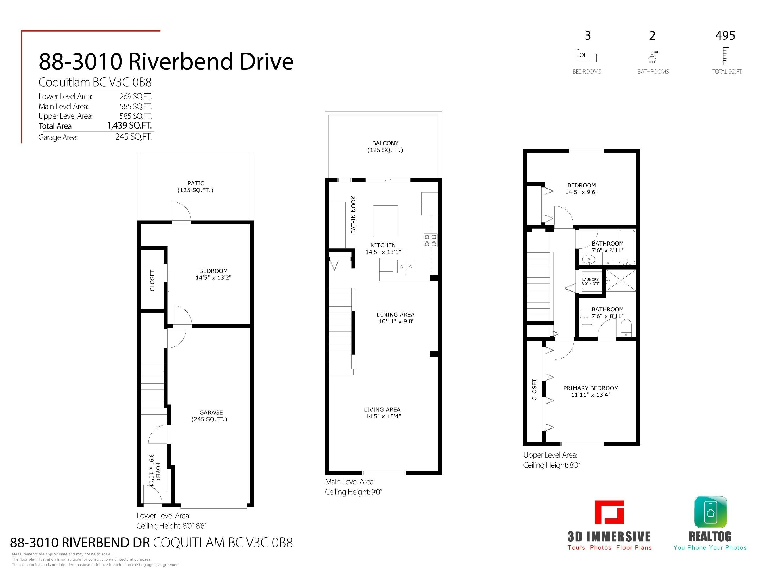 88-3010 Riverbend Drive, Coquitlam, BC, V3C 0B8 - 31