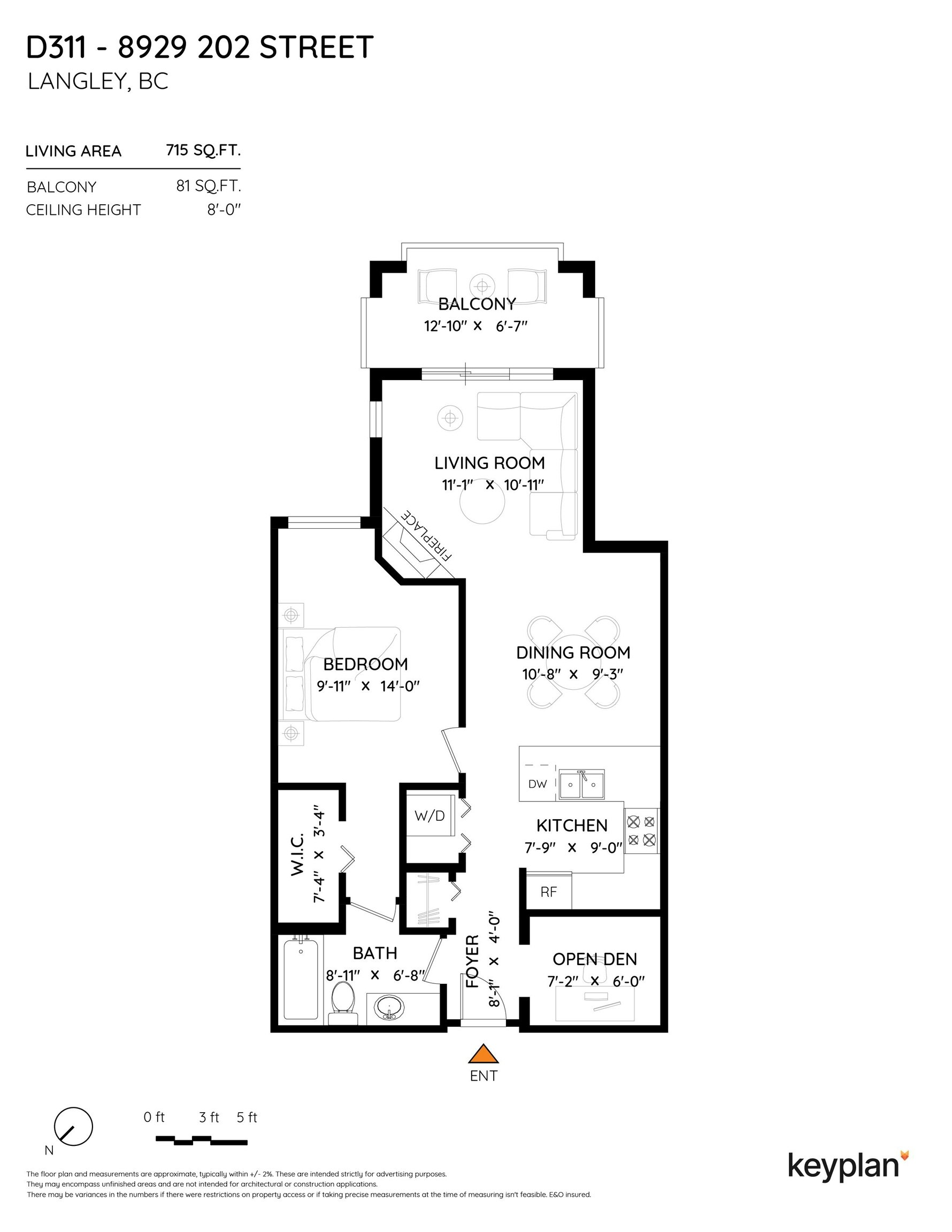 D311-8929 202 Street, Langley, BC, V1M 0B4 - 26