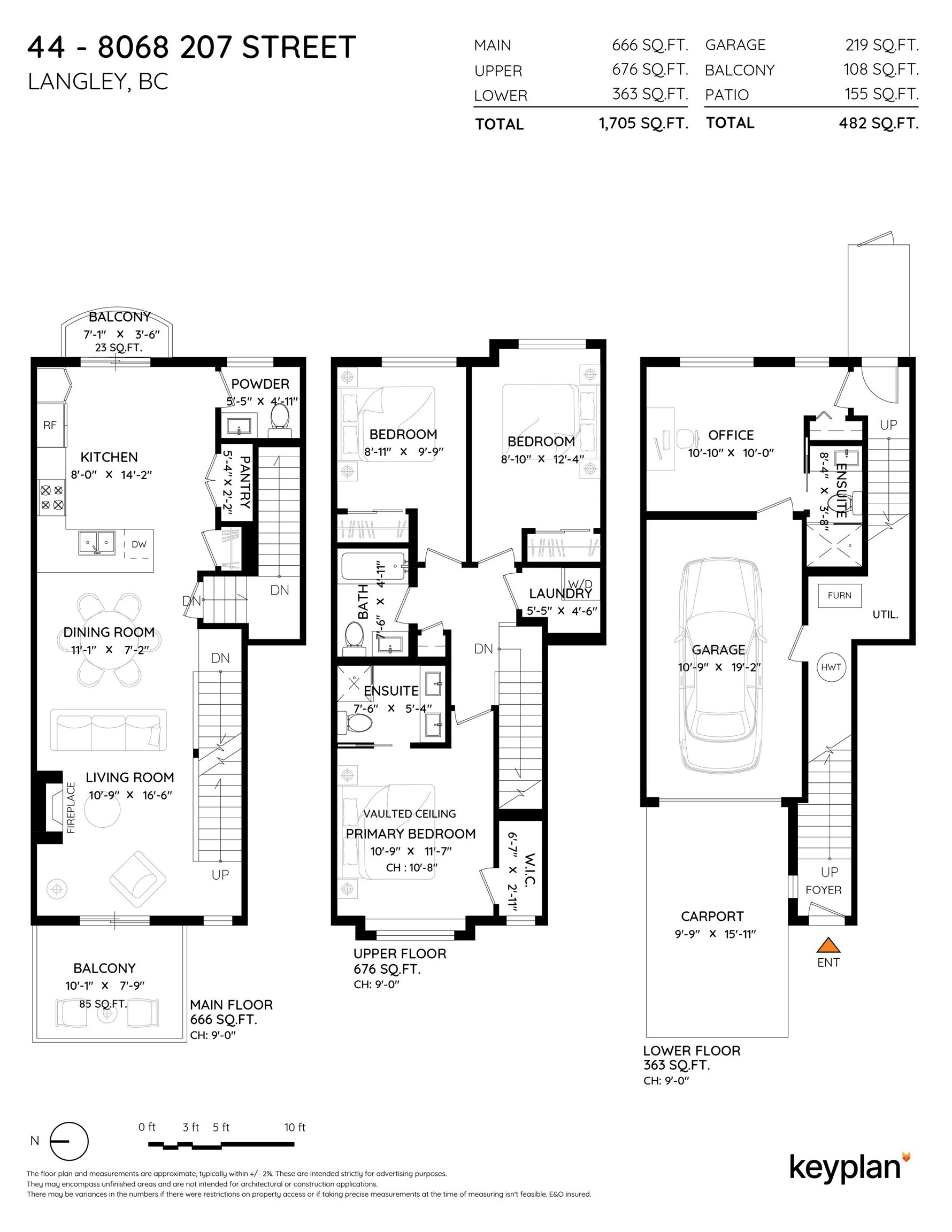44-8068 207 Street, Langley, BC, V2Y 0M9 - 37