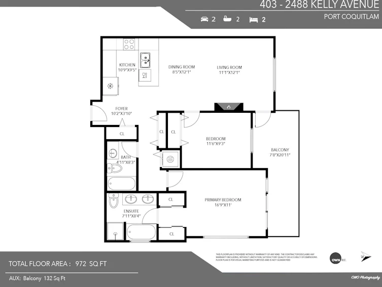 403-2488 Kelly Avenue, Port Coquitlam, BC, V3C 1Y4 - 40