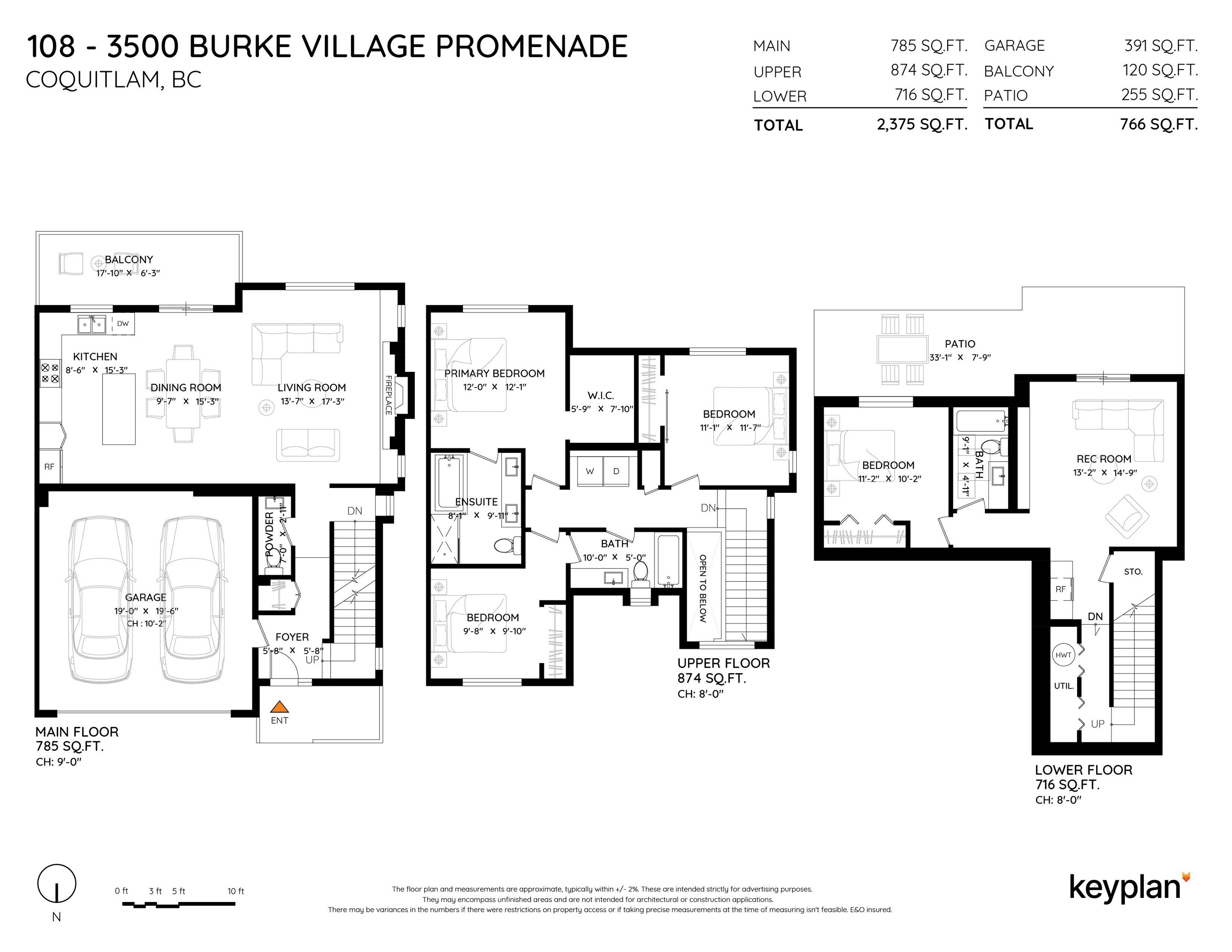 108-3500 Burke Village Promenade, Coquitlam, BC, V3E 0N2 - 37