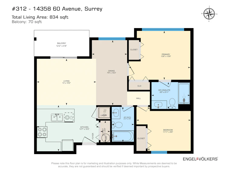 312-14358 60 Avenue, Surrey, BC, V3X 0G3 - 2