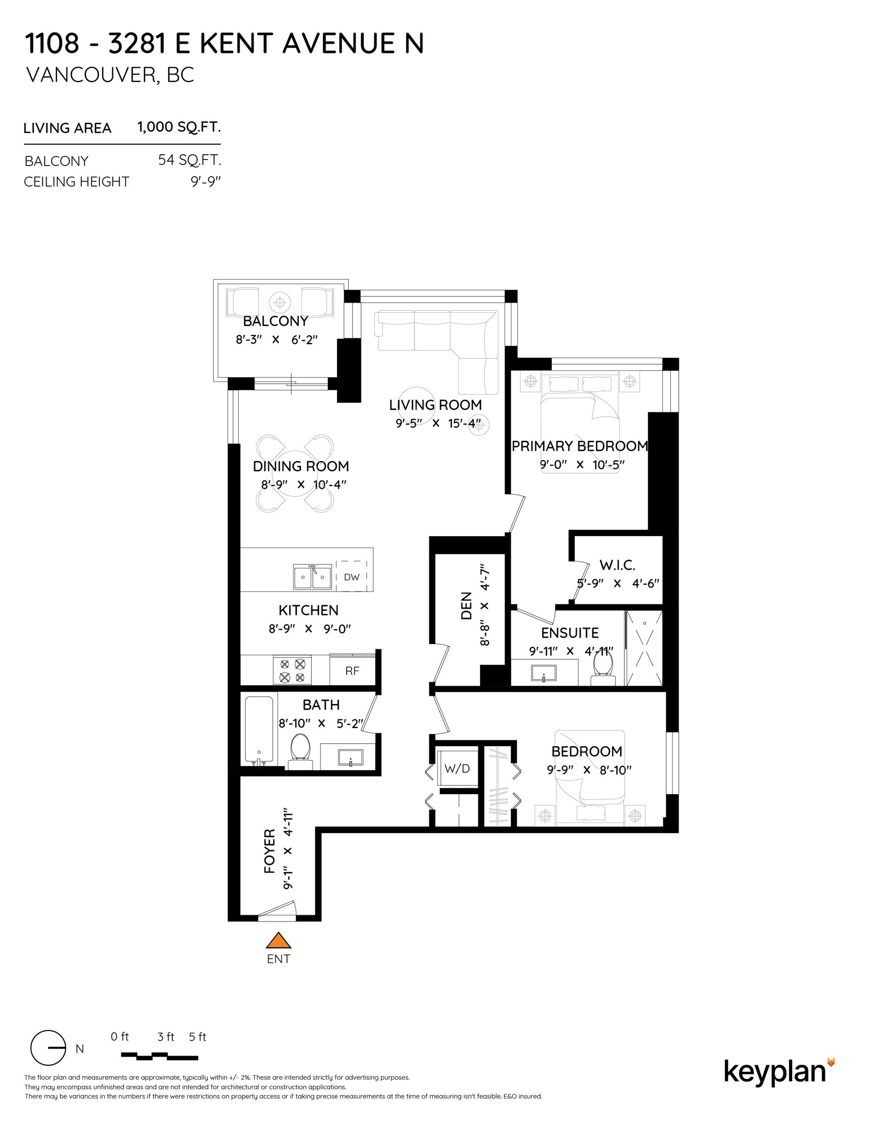 1108-3281 E Kent Avenue North, Vancouver, BC, V5S 0C4 - 37