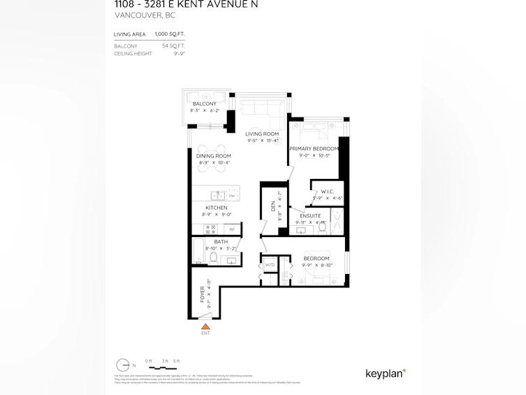 1108-3281 E Kent Avenue North, Vancouver, BC, V5S 0C4 - 37
