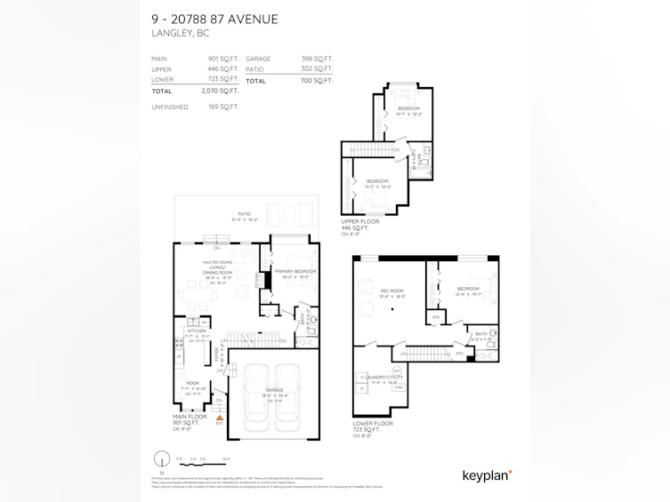 9-20788 87 Avenue, Langley, BC, V1M 3W7 - 3