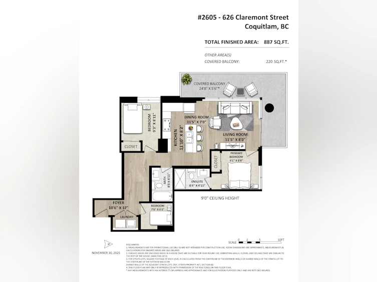 2605-626 Claremont Street, Coquitlam, BC, V3J 0T1 - 38