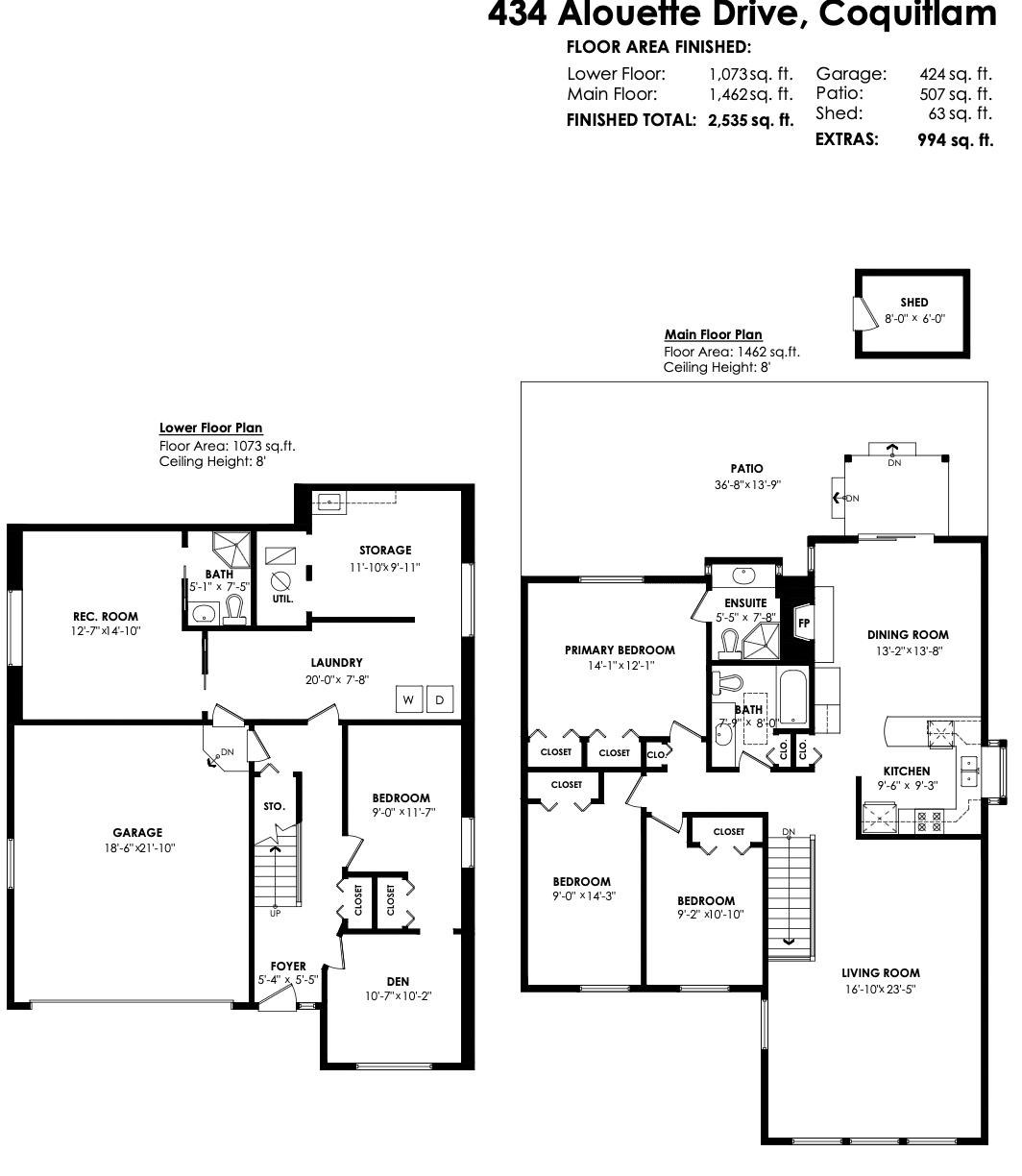 434 Alouette Drive, Coquitlam, BC, V3C 4Y8 - 40