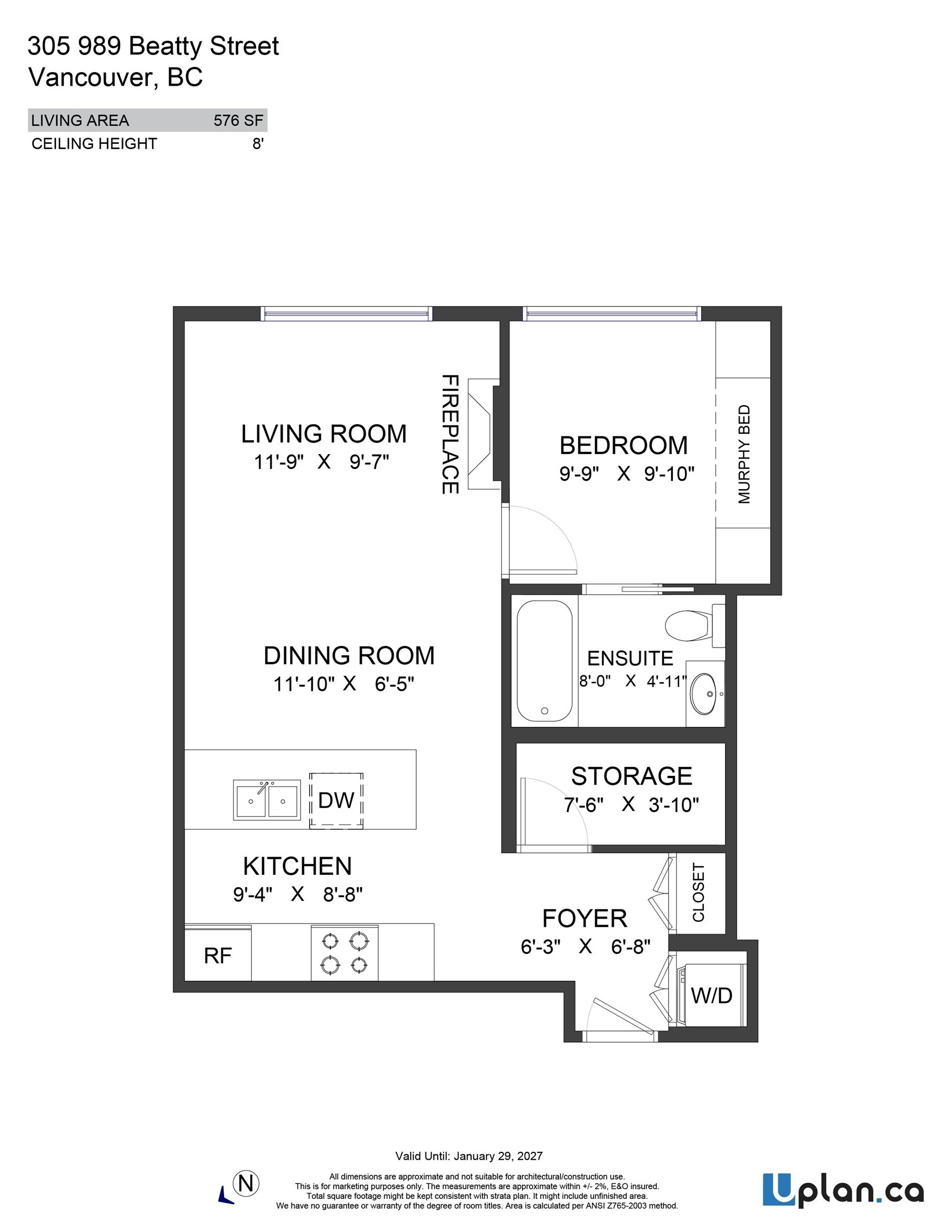 305-989 Beatty Street, Vancouver, BC, V6Z 3C2 - 25