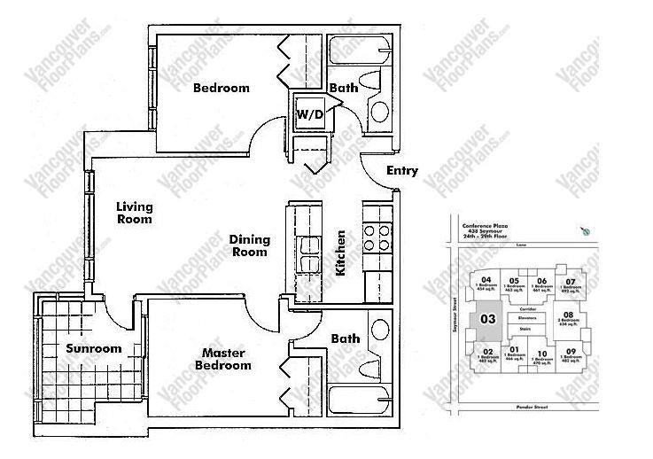 2503-438 Seymour Street, Vancouver, BC, V6B 6H4 - 26