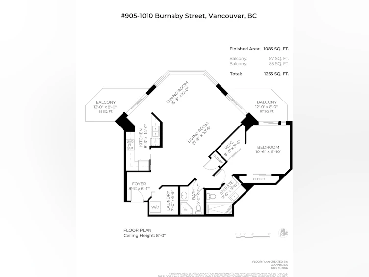 905-1010 Burnaby Street, Vancouver, BC, V6E 4L8 - 40