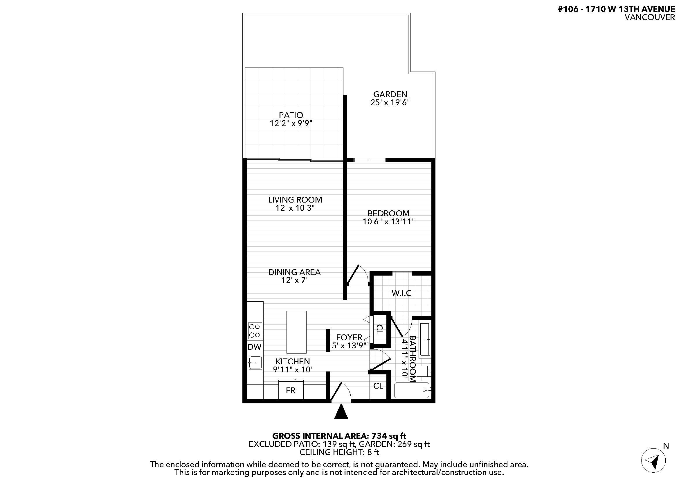 106-1710 W 13th Avenue, Vancouver, BC, V6J 2H1 - 26
