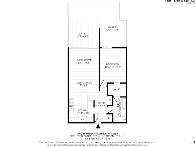 106-1710 W 13th Avenue, Vancouver, BC, V6J 2H1 - 26