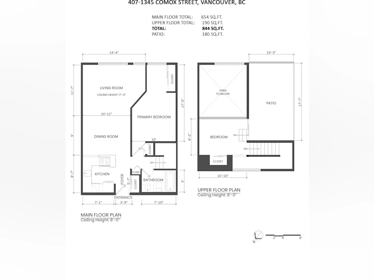 407-1345 Comox Street, Vancouver, BC, V6E 4E4 - 9