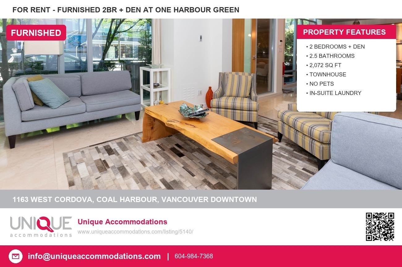 1163 W Cordova Street, Vancouver, BC, V6C 3T1