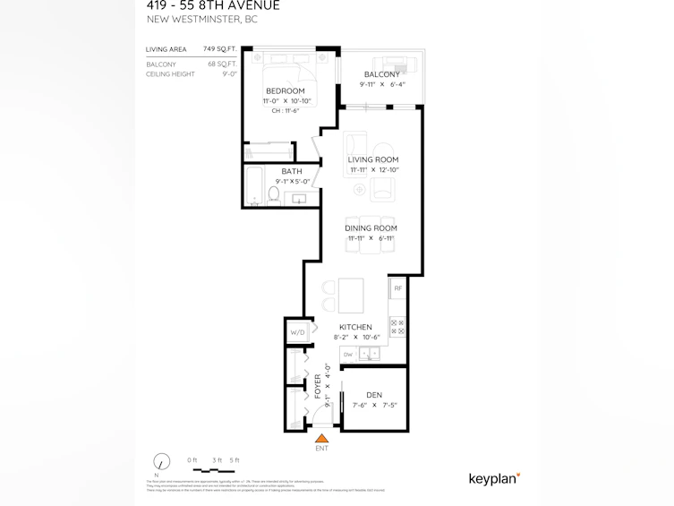 419-55 Eighth Avenue, New Westminster, BC, V3L 0E8 - 2