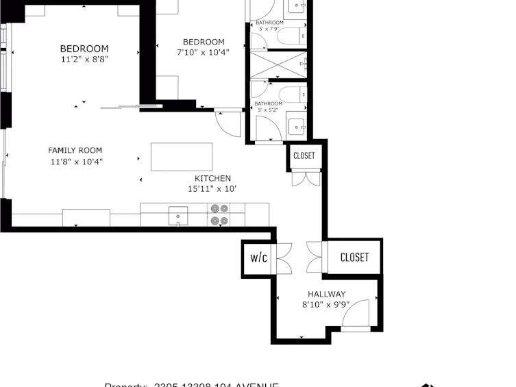 2305-13398 104 Avenue, Surrey, BC, V3T 1V6 - 22