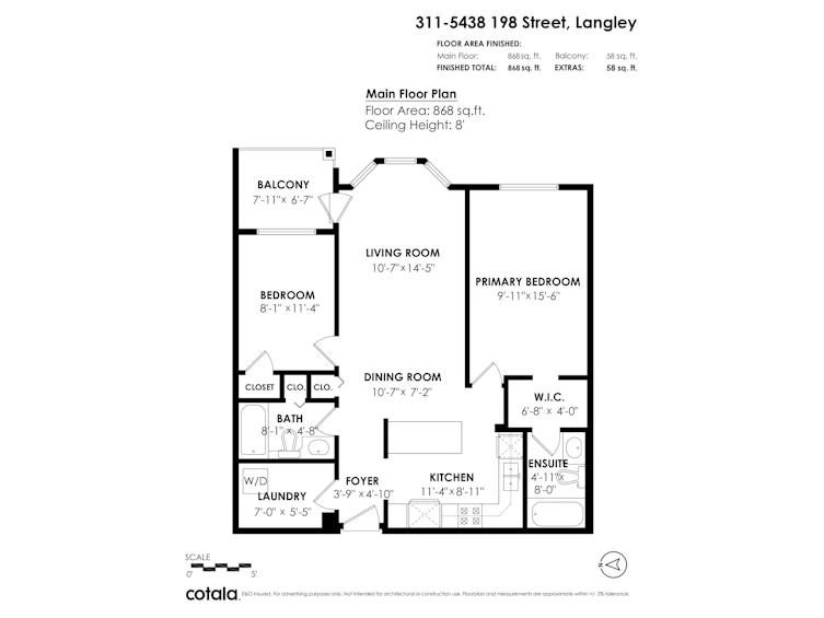 311-5438 198 Street, Langley, BC, V3A 1G2 - 34