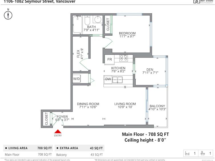 1106-1082 Seymour Street, Vancouver, BC, V6B 1X9 - 34