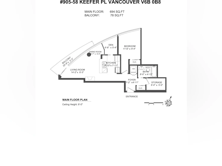 905-58 Keefer Place, Vancouver, BC, V6B 0B8 - 36