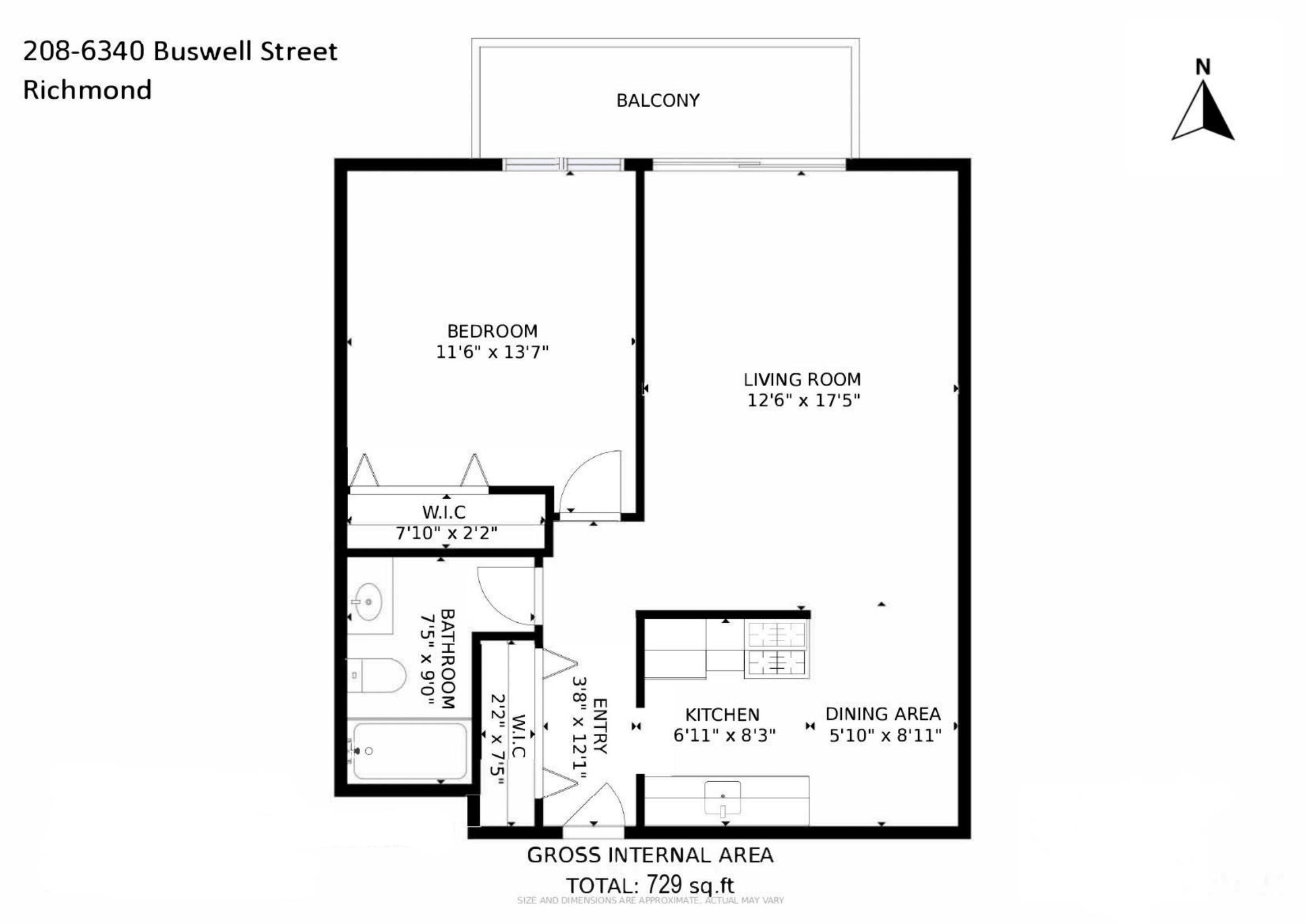 208-6340 Buswell Street, Richmond, BC, V6Y 2E9