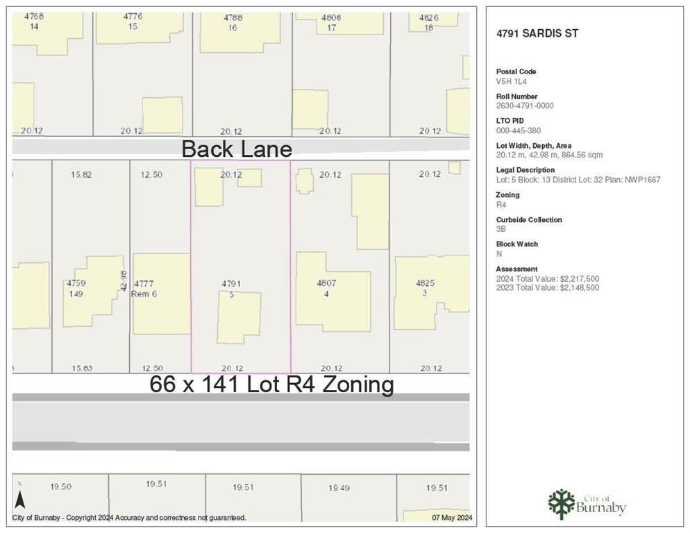 4791 Sardis Street, Burnaby, BC, V5H 1L4