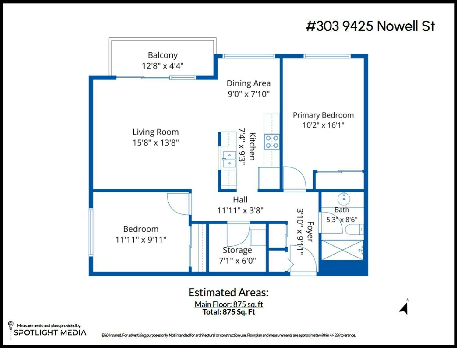 303-9425 Nowell Street - 2