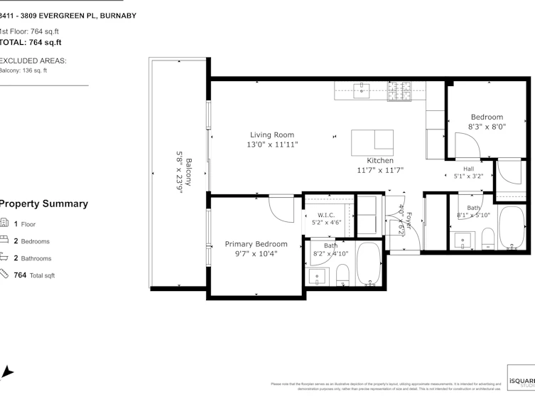 3411-3809 Evergreen Place, Burnaby, BC, V3J 0M1 - 13