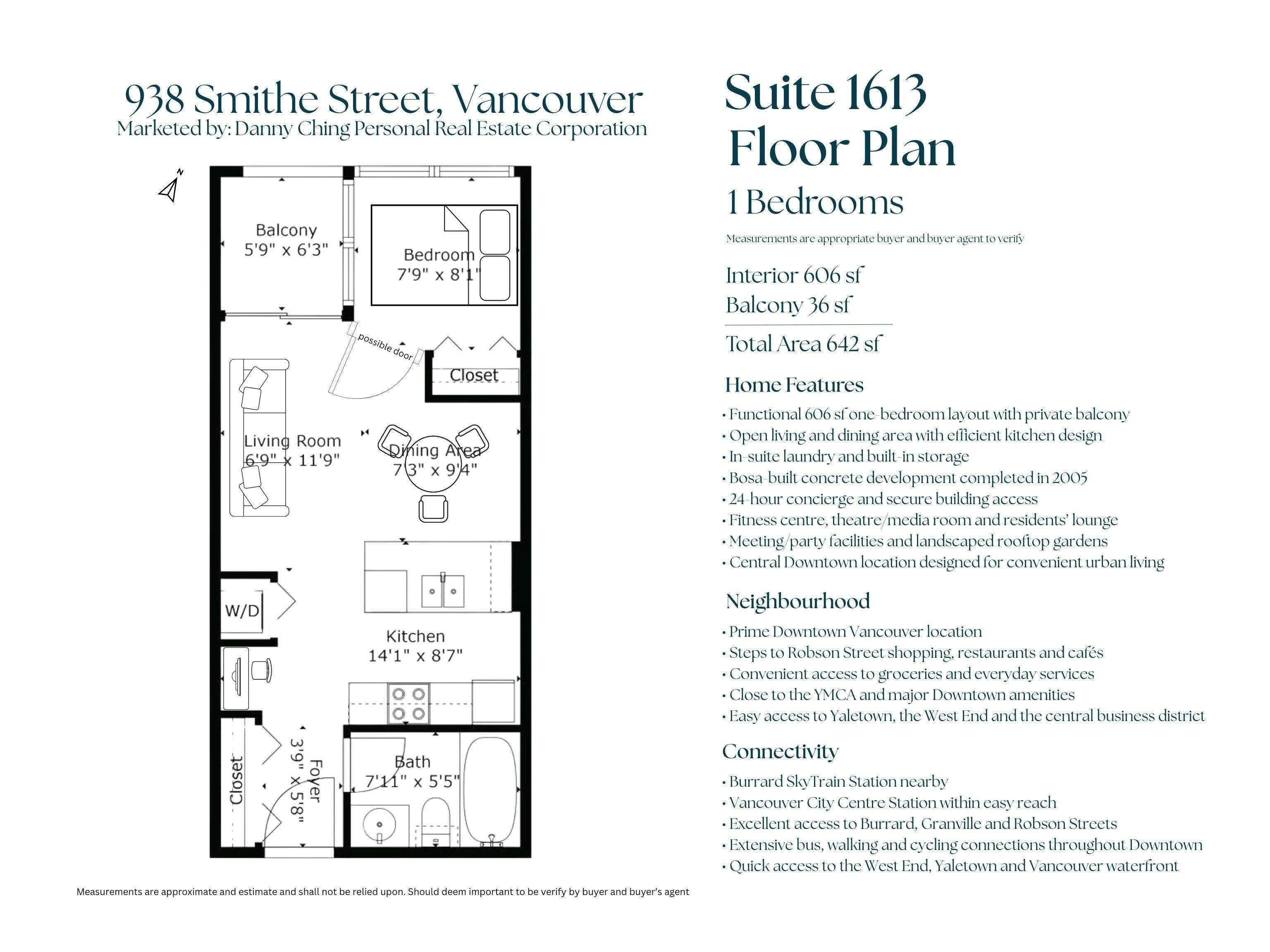 1613-938 Smithe Street