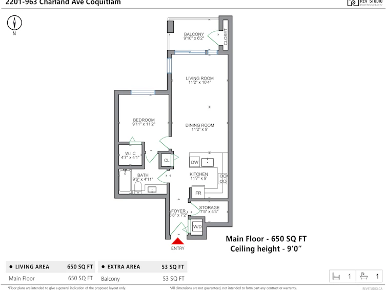 2201-963 Charland Avenue, Coquitlam, BC, V3K 0E2 - 30