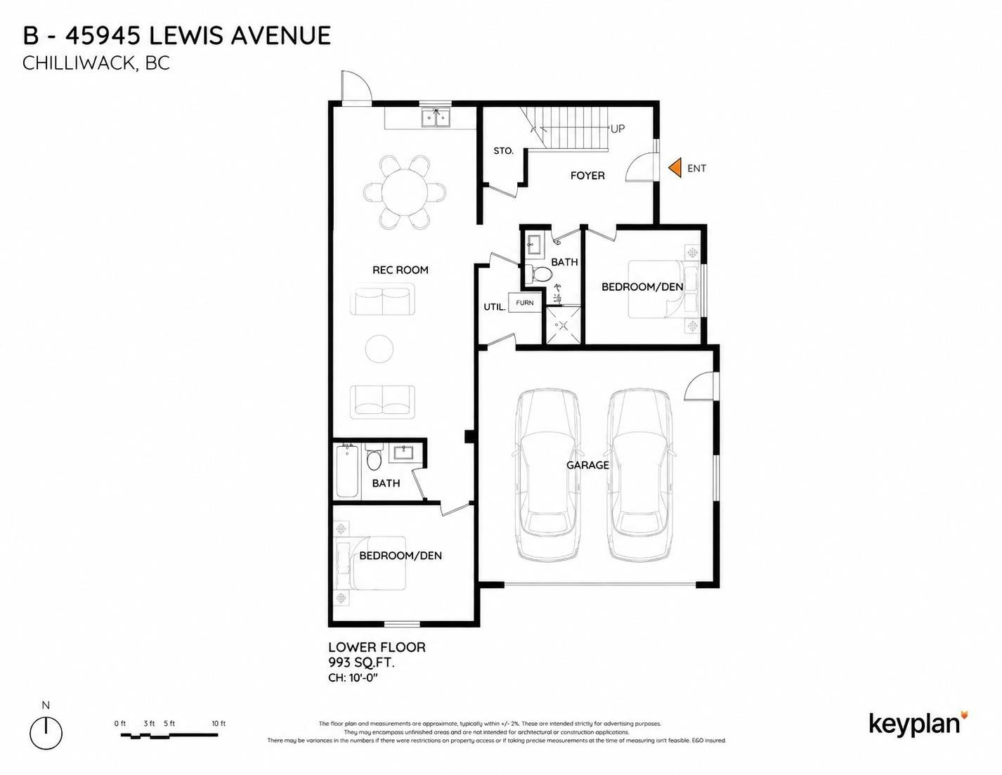 LOWER B-45945 Lewis Avenue, Chilliwack, BC, V2P 3C3 - 10