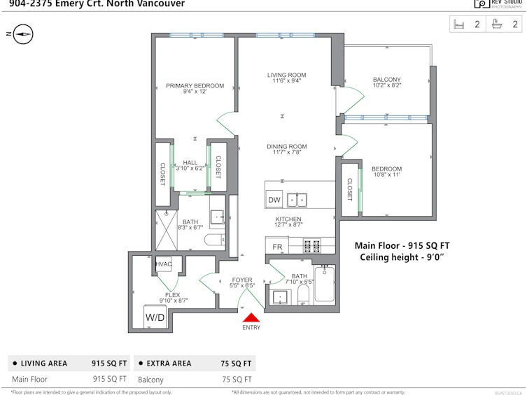 904-2375 Emery Court, North Vancouver, BC, V7J 0E8 - 15