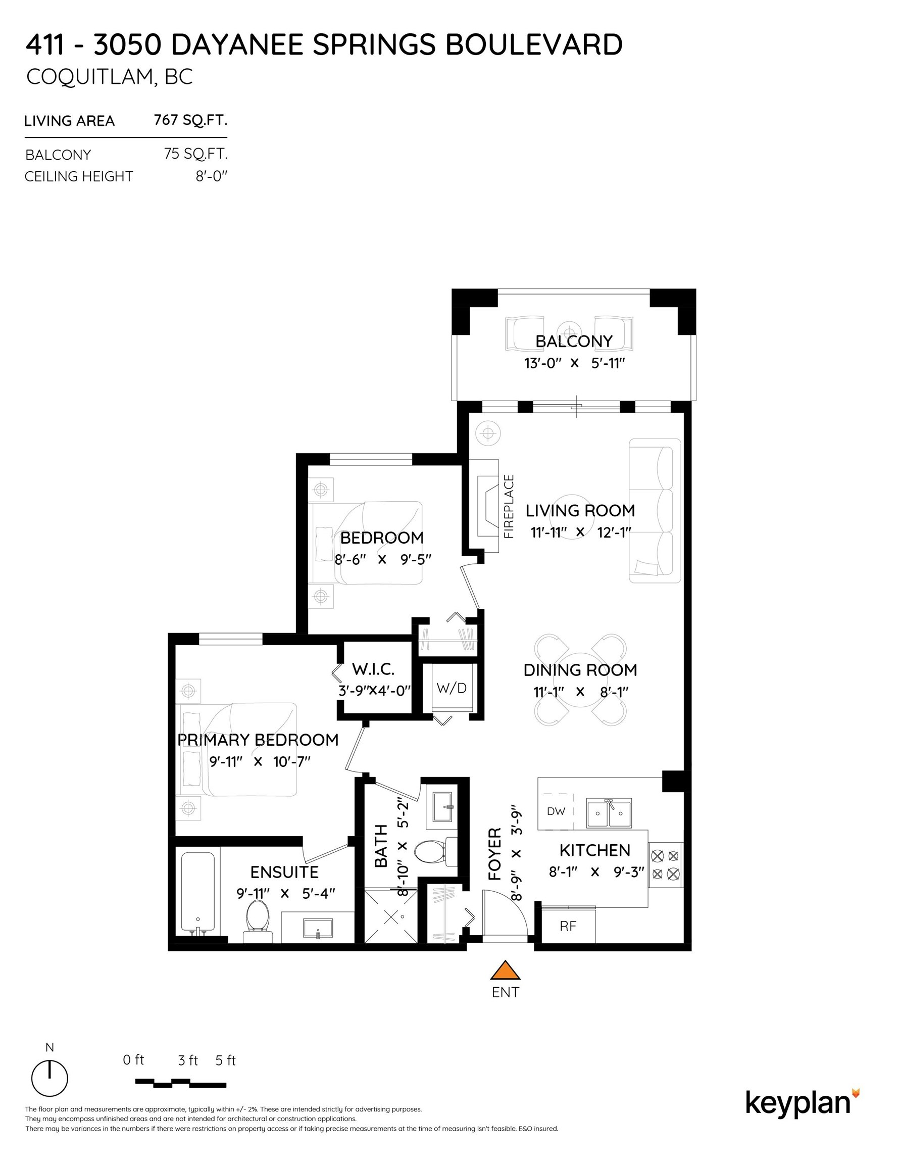 411-3050 Dayanee Springs Boulevard, Coquitlam, BC, V3E 0A2 - 40