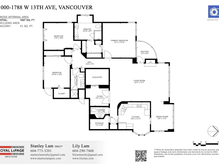 1000-1788 W 13th Avenue, Vancouver, BC, V6J 2H1 - 27