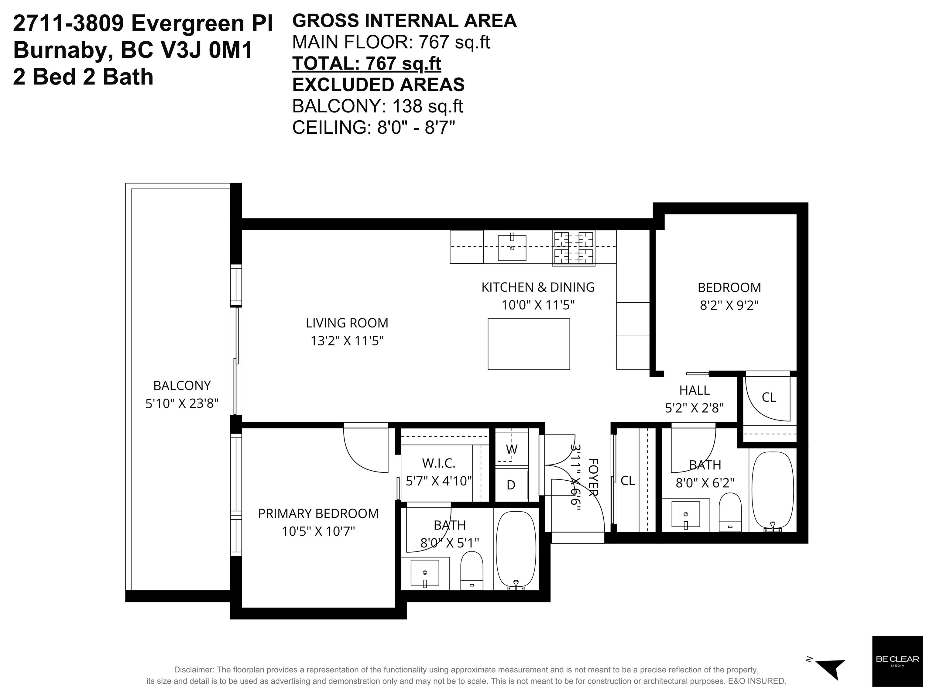 2711-3809 Evergreen Place, Burnaby, BC, V3J 0M1 - 31