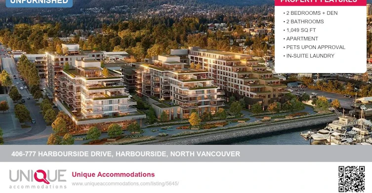 406-777 Harbourside, North Vancouver, BC, V7P 3R7