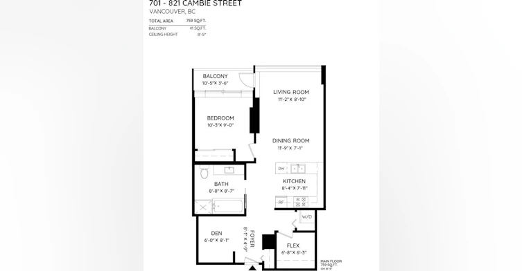 701-821 Cambie Street, Vancouver, BC, V6B 0E3 - 28