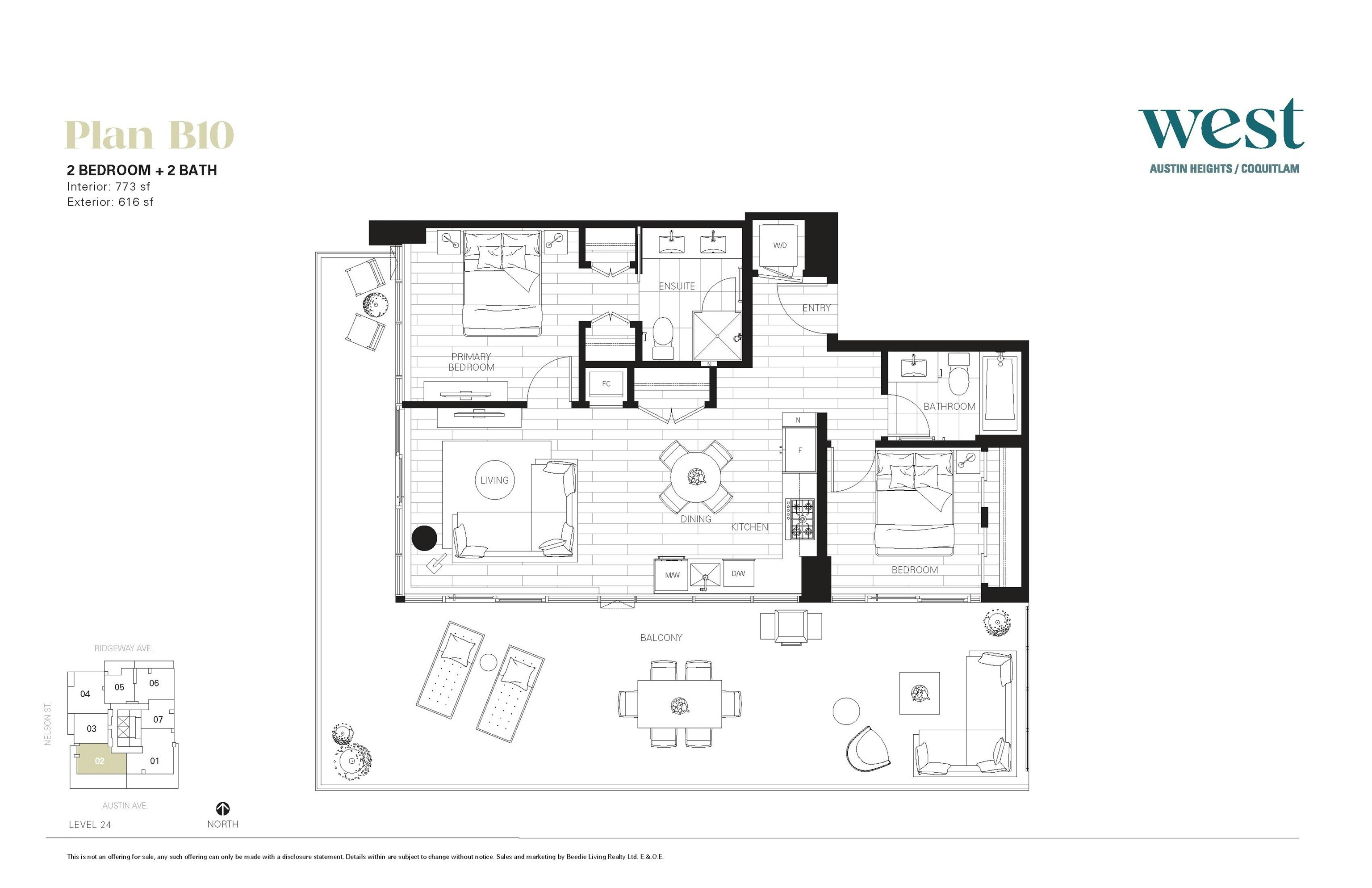 2402-505 Nelson Street, Coquitlam, BC, V3J 0R5
